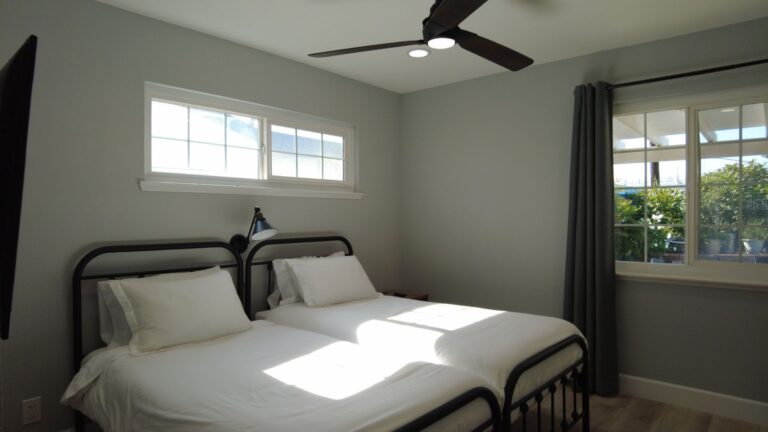 couples bedrooms at sober living facility